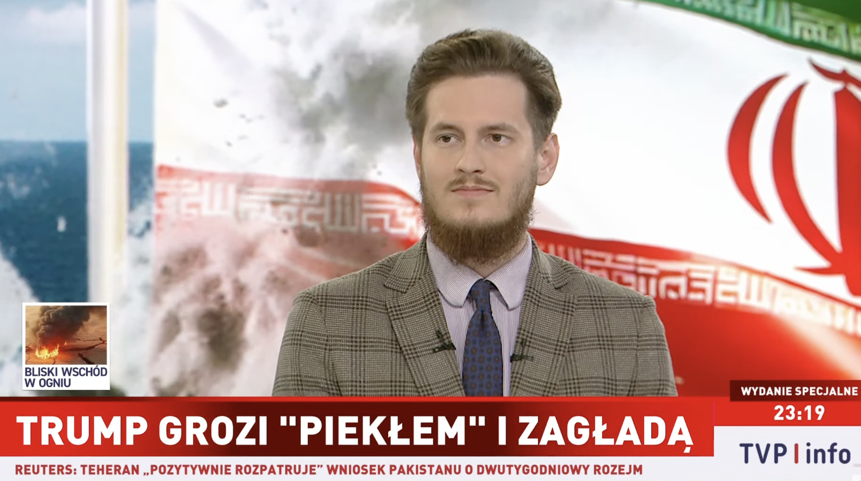 Krzysztof Jaworski w TVP Info