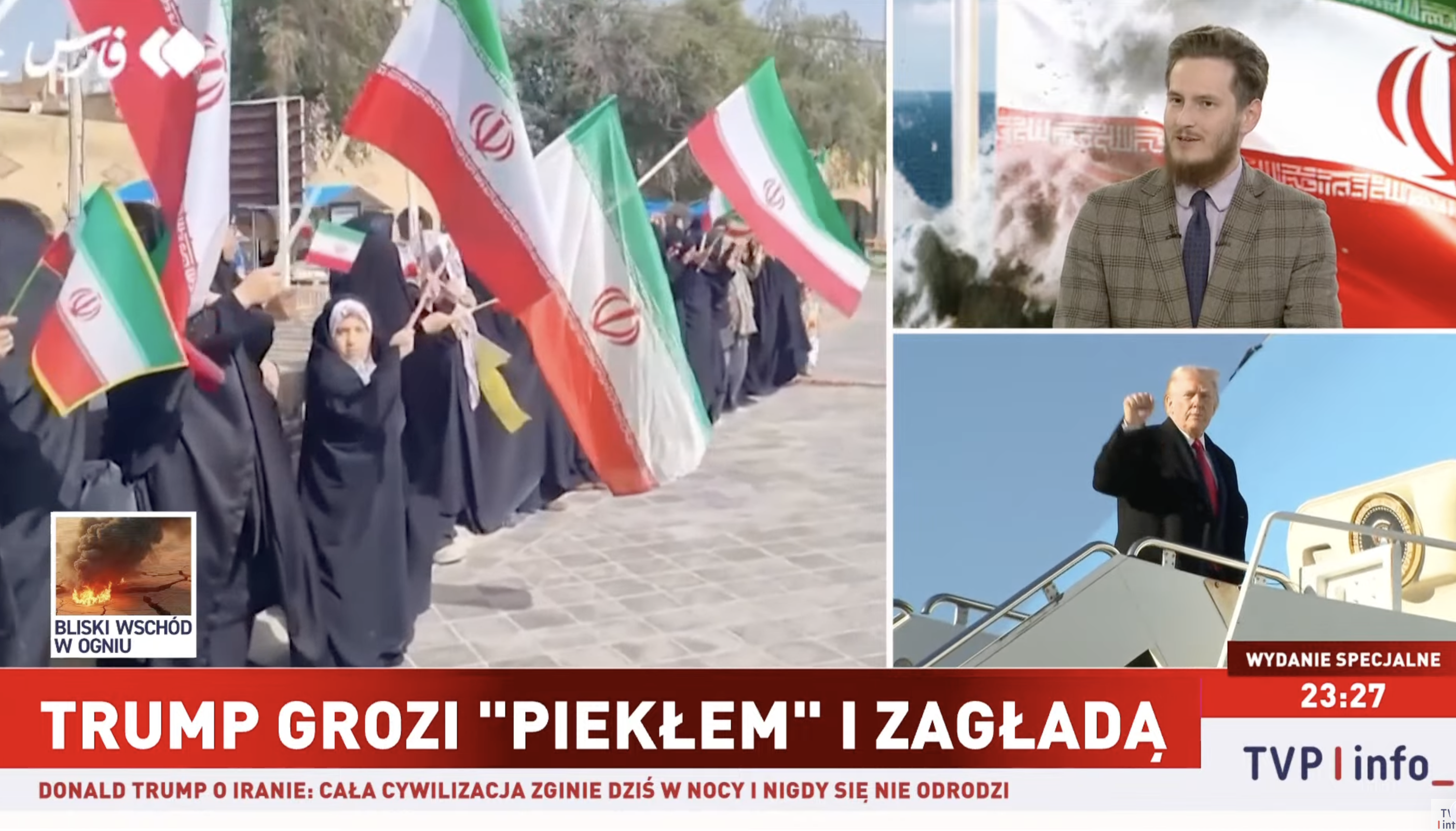 Krzysztof Jaworski w TVP Info - wydanie specjalne